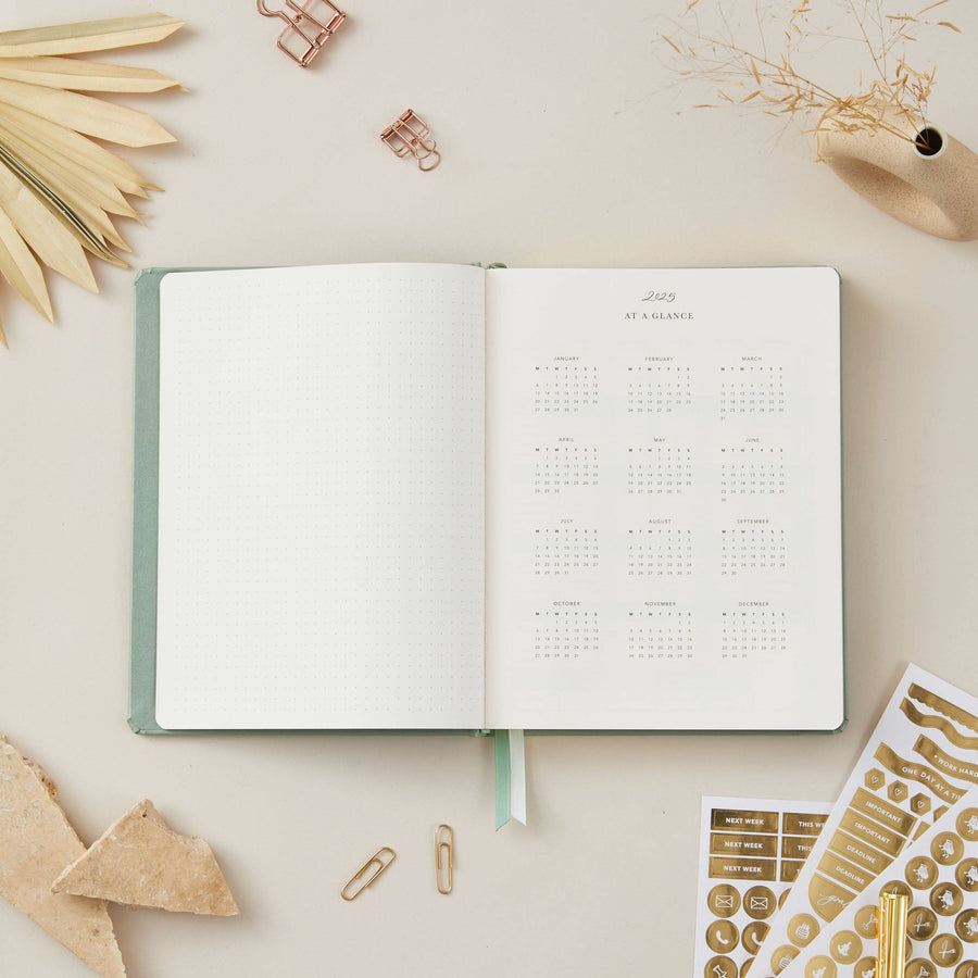 NEW - 2025 Weekly Planner - Sage