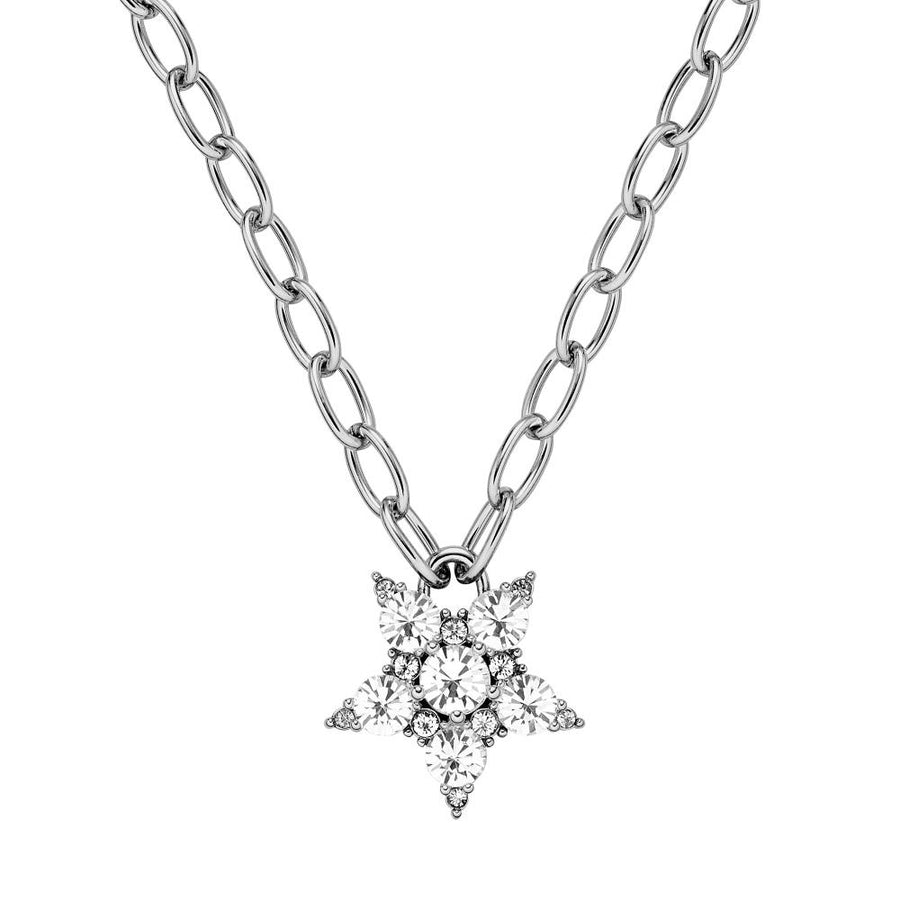 Sagitta SS Crystal Necklace