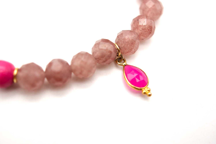 Mala Single Pink Bracelet