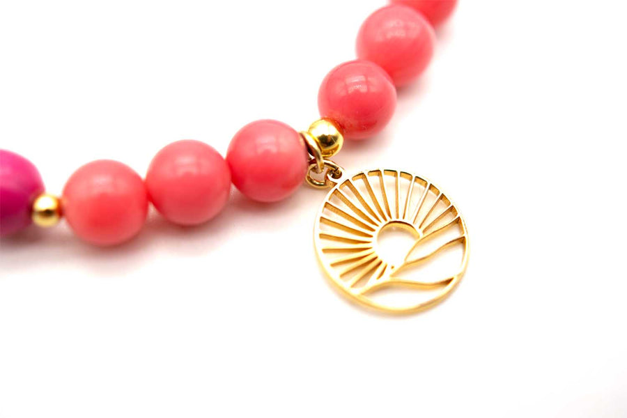 Mala Single Pink Bracelet