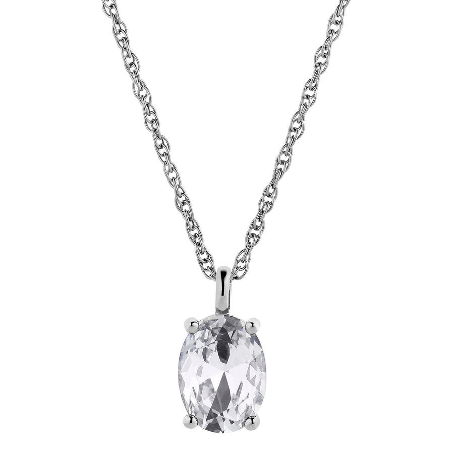 Barga SS Crystal Necklace