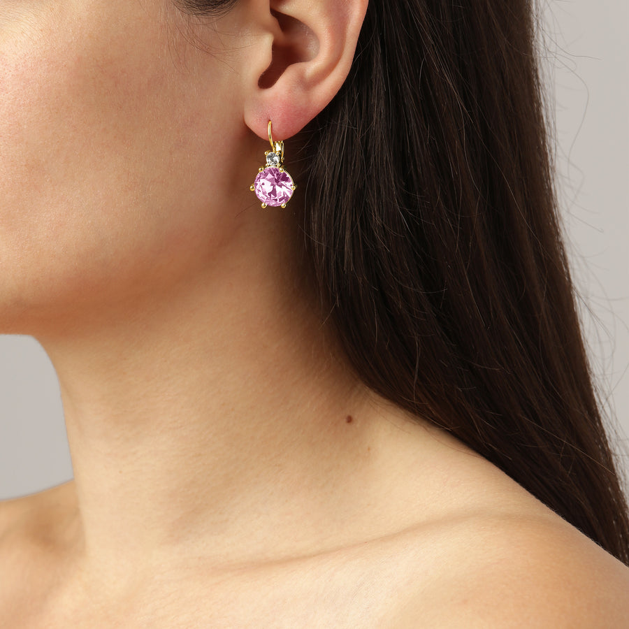 Begonia SG Light Rose Earrings