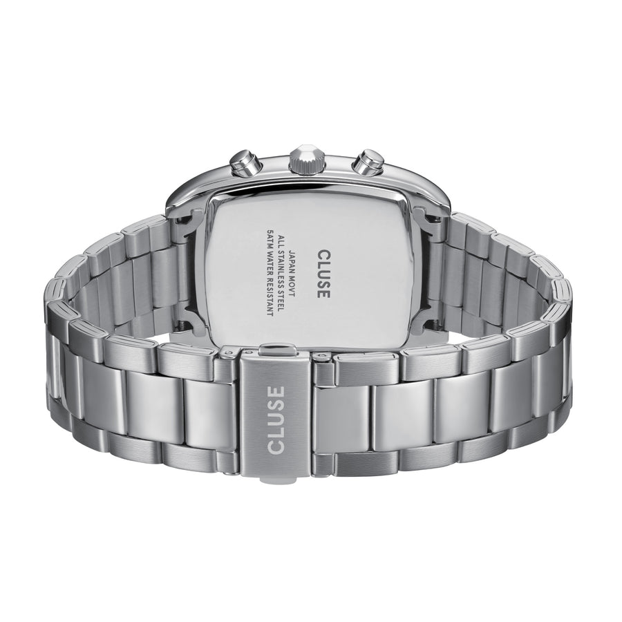 Cluse Quartaut Watch Steel, Blue, Silver