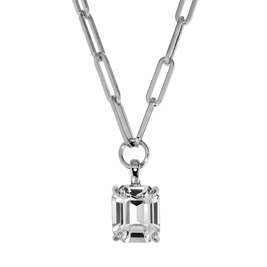 Octa SS Crystal Necklace