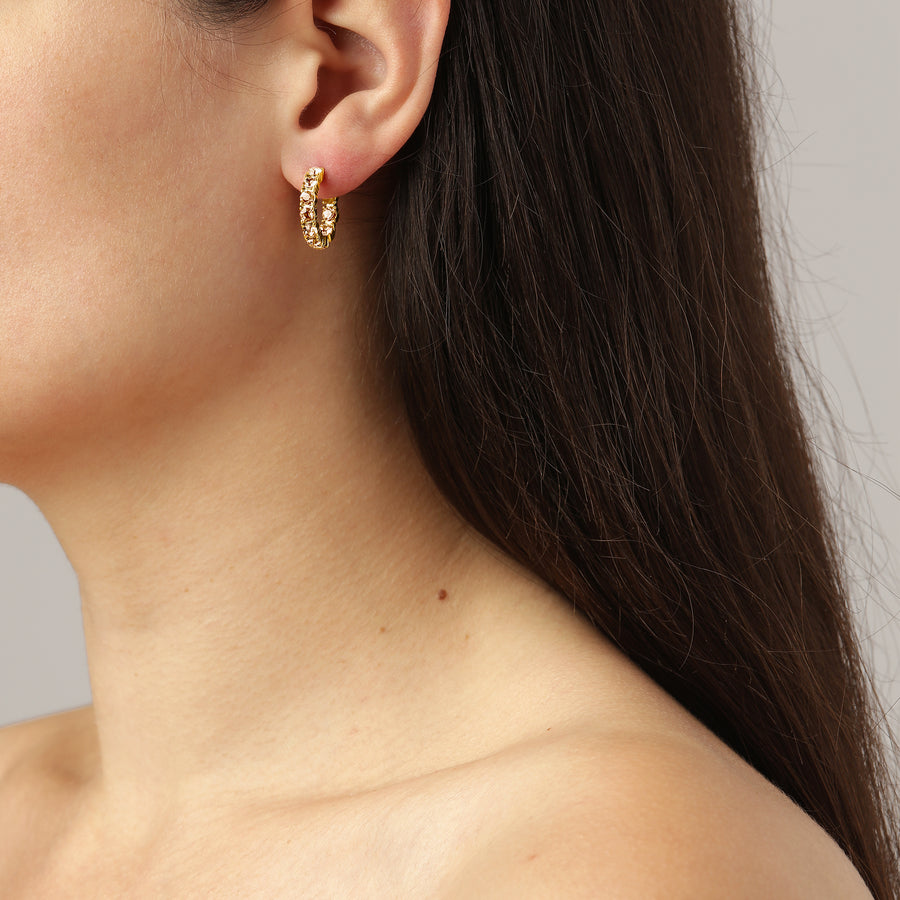 Raquel SG Golden Earrings