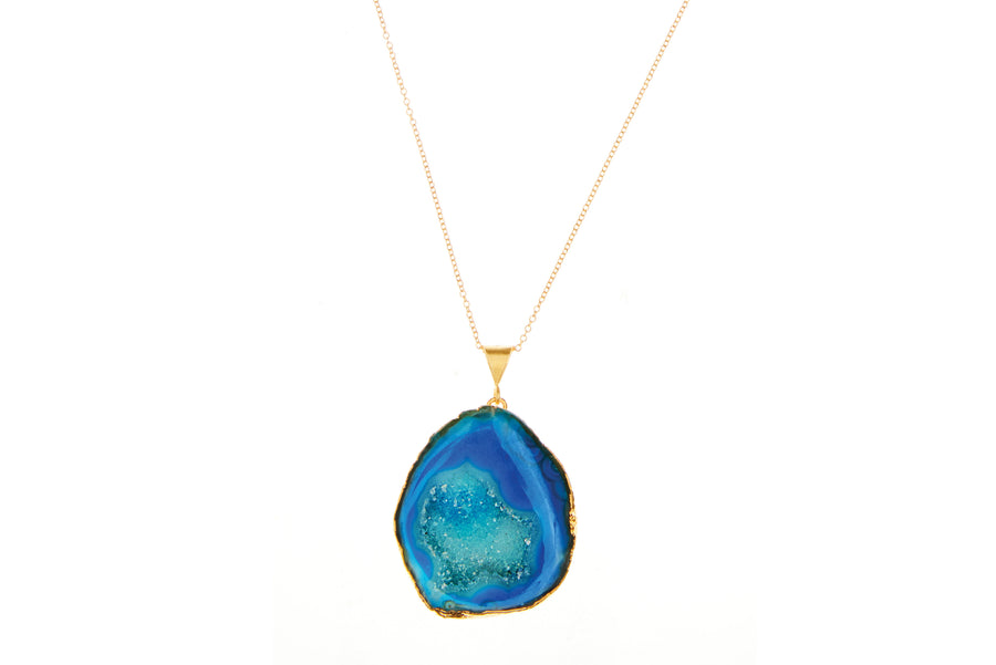 Rocks in the Sky Blue Pendant